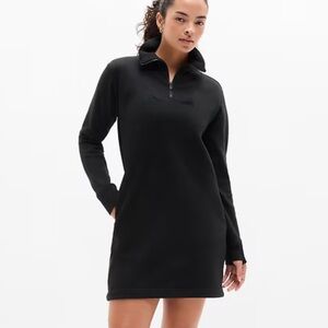 Athleta Cozy Karma 1/2 Half Zip Dress Size Large Tall